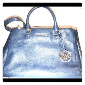 Michael Kors Navy Handbag